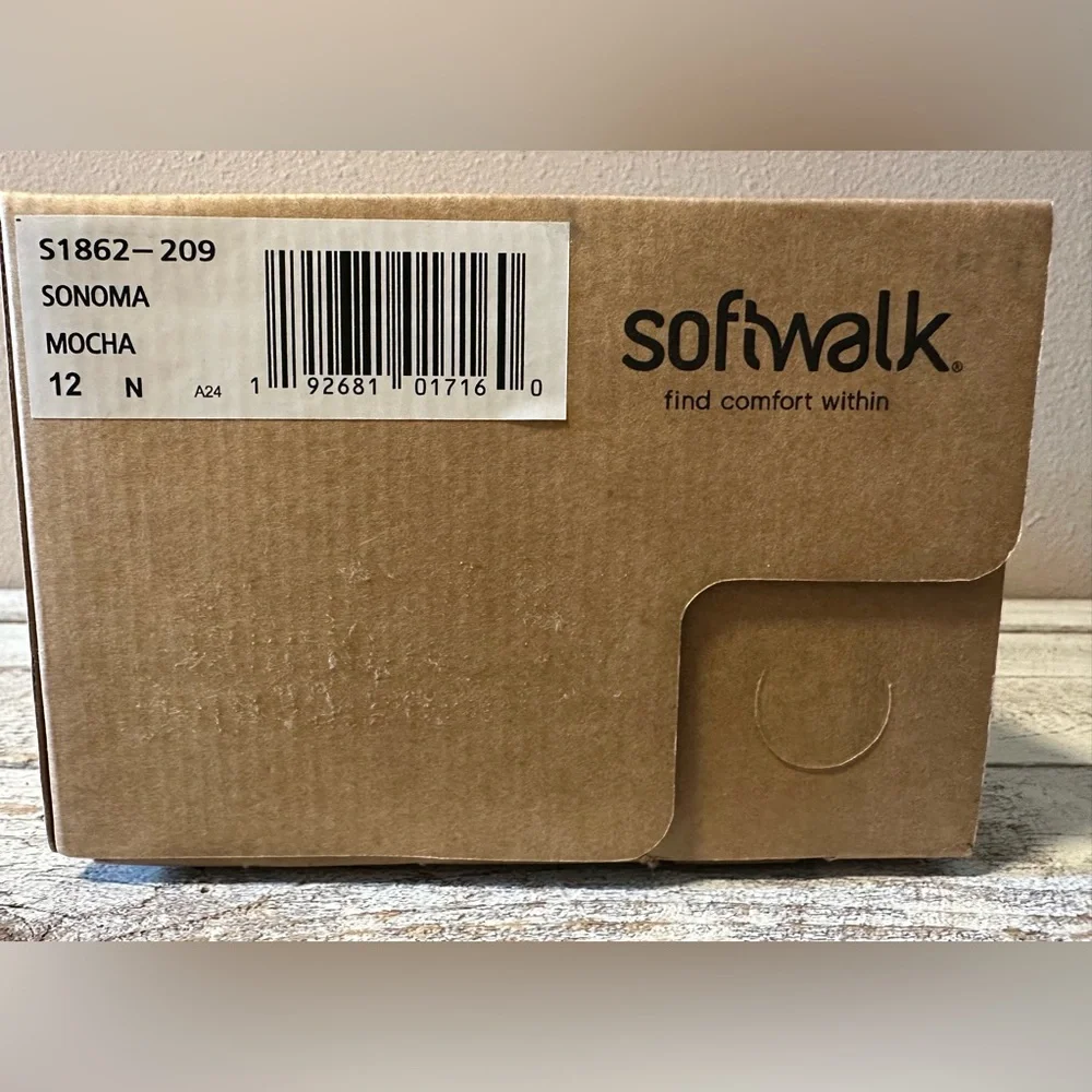 SoftWalk Sonoma Leather Ballet Flats - NIB
